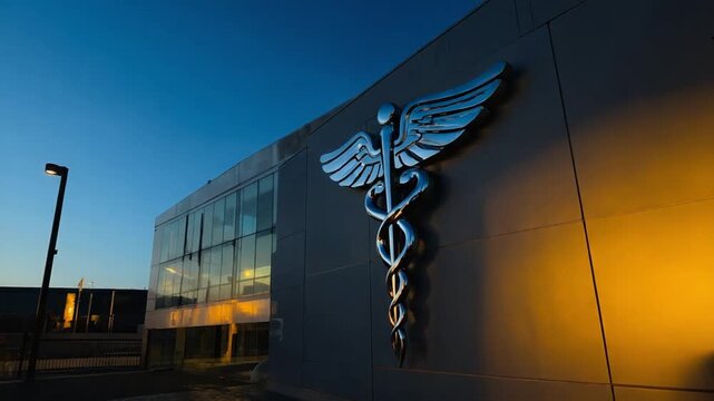 Rod of Hermes in a hospital.