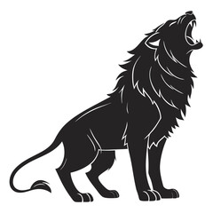 vector illustration of a lion
