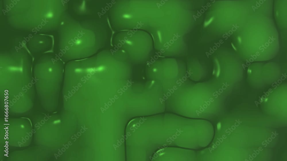 Poster vibrant dark green abstract background features shiny, rounded shapes and smooth curves. the texture