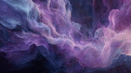 abstract purple space nebula.