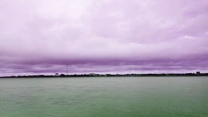 Mekong River in Khammouane Province