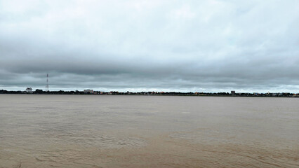 Mekong River in Khammouane Province