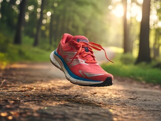Naklejka premium A running shoe