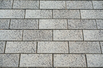 灰色の石畳