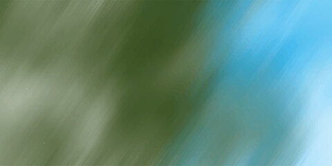 Abstract blurred background in green and blue tones for creative designs and digital media projects