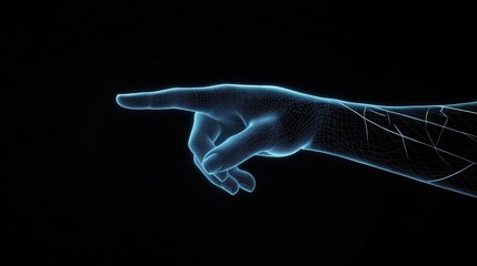 Cybernetic Hand Pointing