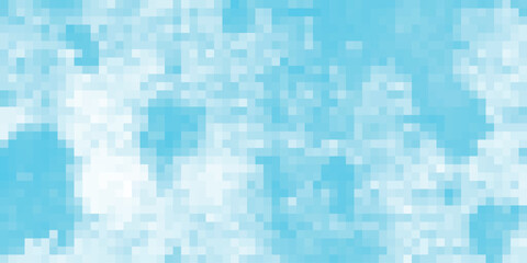 Abstract digital sky a pixelated cloudy backdrop ideal for modern digital backgrounds and design elements