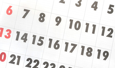 background image of a calendar