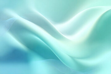 Fototapeta premium 碧波のシルクグラデーション