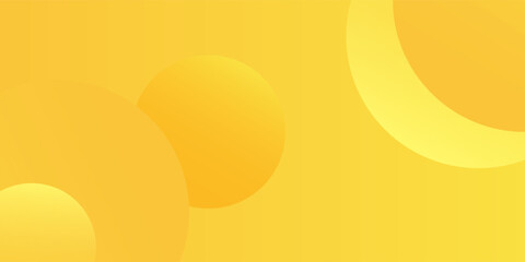 Fluid yellow gradient shapes composition. for presentation design simple