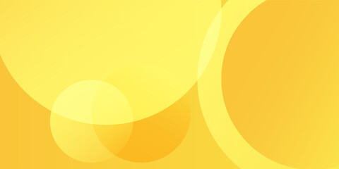 Fluid yellow gradient shapes composition. for presentation design simple element art modern