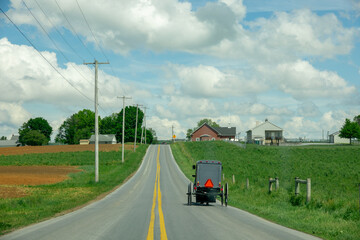 Country road in Pennsylvania