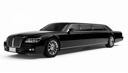 car on white background