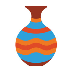 Colorful Decorative Vase Illustration