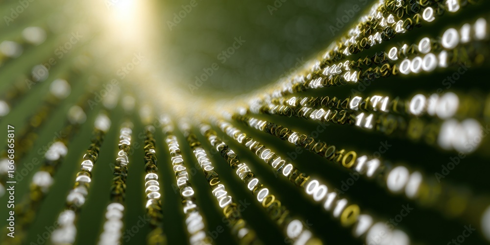 Poster modern ai-powered quantum decryption visualization premium high-quality cybersecurity concept for te