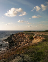 Coastal area in Cyprus near Coral Bay.
