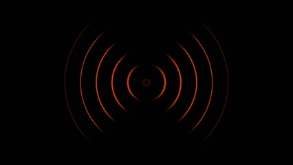 Technology radio waves signal icon illustration concept background. Calling signal icon background.