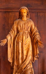 Virgin Mary blessing