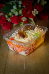 Fresh Fruit Creamy Salad