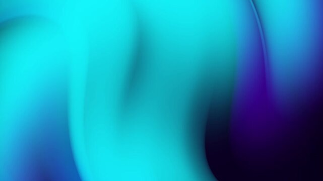 Abstract flowing colors in animation