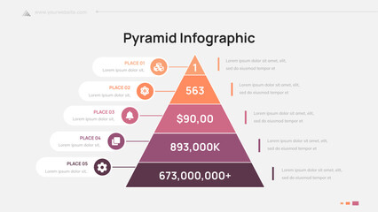 Business Pyramid Infographic
