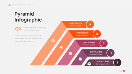 Business Pyramid Infographic