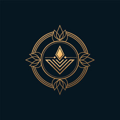 luxury abstract logo design.