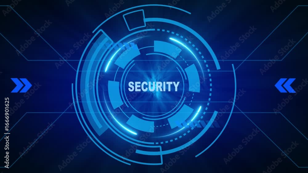 Poster security,, for high-speed mobile connectivity, holographic display, financial data visualization, di