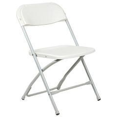 Folding chair isolated on transparent background  
