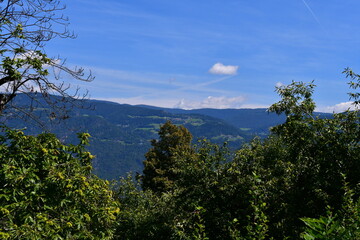 Obraz premium Schöne Landschaft bei Völlan in Südtirol 