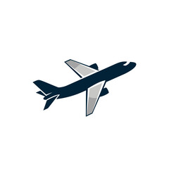 Airplane icon vector, travel websites or apps transportation