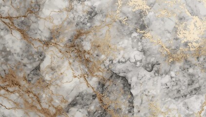 Fototapeta premium Abstract marble pattern featuring shiny golden highlights, suitable for artistic backgrounds, wallpapers, and creative design use.