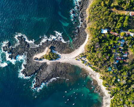 Costa Rica Aerial Ocean