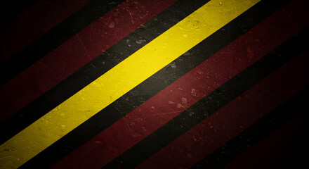 Abstract diagonal stripes background texture maroon black yellow grunge design modern wallpaper graphic art illustration