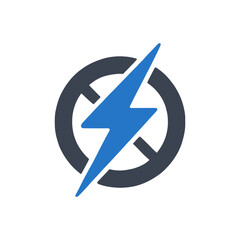 Fototapeta premium Power Off Energy Icon