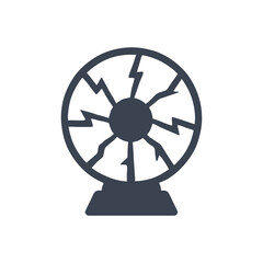 Obraz premium Plasma Ball Energy Icon
