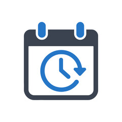 Calendar Clock History Schedule icon