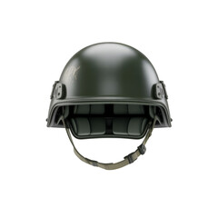 Naklejka premium military helmet isolated on white