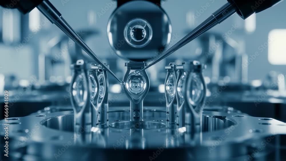 Poster precision alignment of nanooptic lenses in a deepspace laser transmitter during the final stages of 