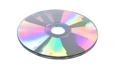 CD DVD Disc on white background,png