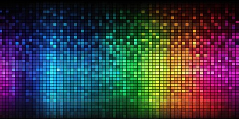 Abstract Colorful Mosaic Pattern Background with Gradient Effect