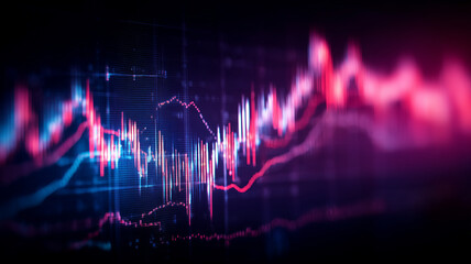 Dynamic trading chart visualizing market analysis and data driven decision making, symbolizing momentum tracking, algorithmic insight, and performance optimization.
