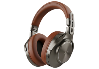Premium wireless over-ear headphones with plush earcups and adjustable headband for immersive audio experiences