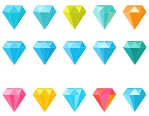 diamond, vector, design, 2d, 3d, illustration, jewel, crystal, gem, stone, drawing, jewel, shiny, gemstone, heart, precious, design, shape, art, icon, origami, luxury, shiny, love, object, glass, poly