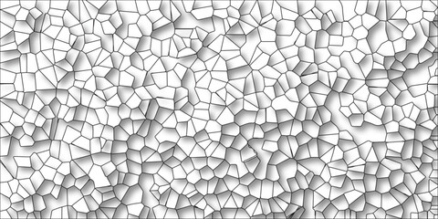 Seamless pattern with 3d shapes vector Vintage Illustration. Seamless pattern with 3d shapes vector Vintage Illustration. White abstract broken glass geometric retro tiles seamless patter .