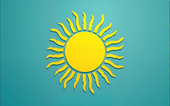 Kazakhstan independence day greeting card, banner with template text vector illustration. High quality