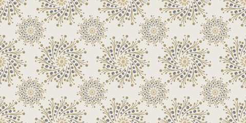 Traditional Ethnic ikat floral motif fabric pattern geometric background.African Ikat Embroidery  Ethnic Oriental Pattern damask Wallpaper. Abstract, vector, illustration.Texture, decoration. © supachai