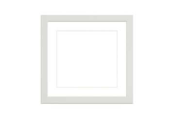 Fototapeta premium Minimalist Frame: A pristine, square picture frame, offering a clean, sophisticated aesthetic. Perfectly suited for showcasing your cherished memories or artwork.