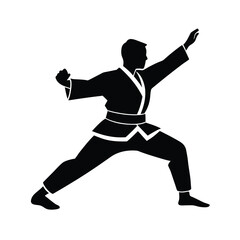 karate-pose-silhouette, martial-arts-silhouette, karate-kick-silhouette, karate-stance-silhouette,