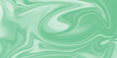 Obraz premium Abstract swirling green and teal fluid art background with subtle texture and light highlights